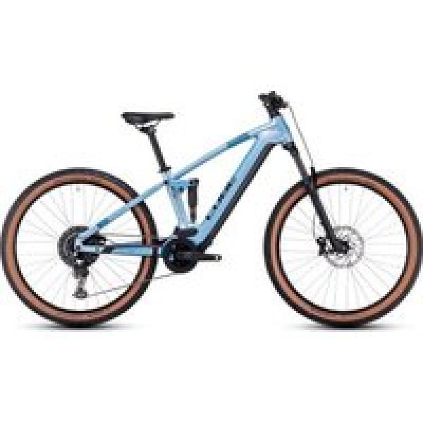 cube stereo hybrid 120 pro 625 elektrische volledig geveerde mtb shimano deore 12s 625 wh 27 5 sage metallic blauw 2023