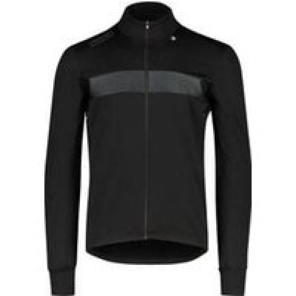 bioracer spitfire tempest light thermal long sleeve jersey zwart