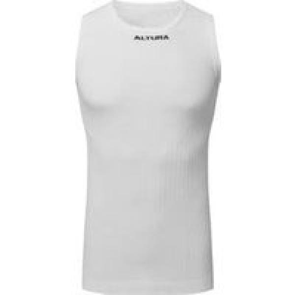 altura tempo unisex sleeveless jersey white