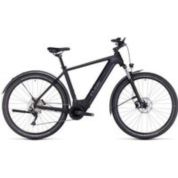 cube nuride hybrid pro 750 allroad elektrische hybride fiets shimano deore 10s 750 wh 29 zwart 2023