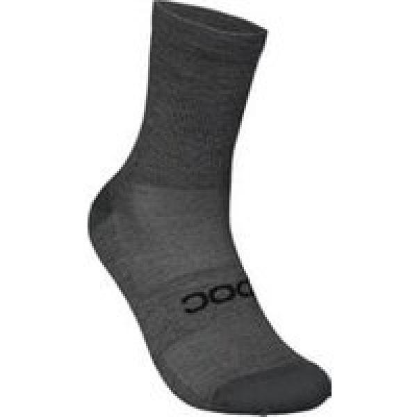 poc zephyr grey merino socks