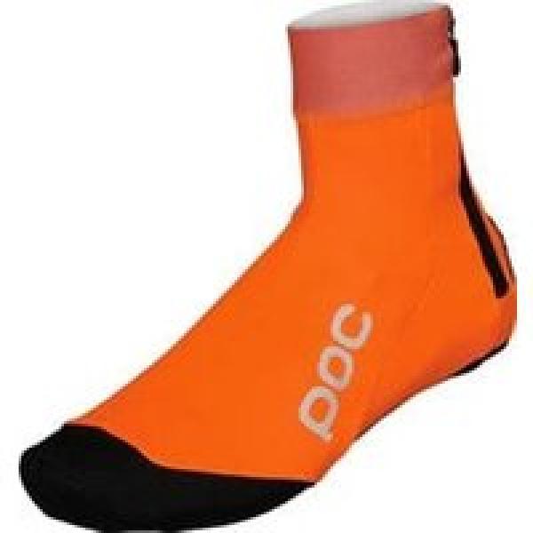 poc thermal orange low shoe cover