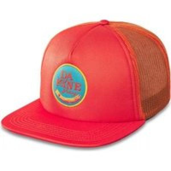 dakine yesterday trucker cap rood oranje