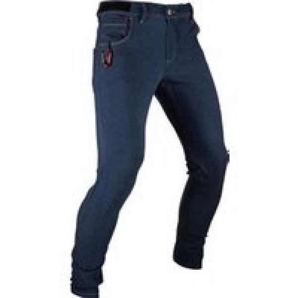 leatt mtb gravity 3 0 denim broek blauw