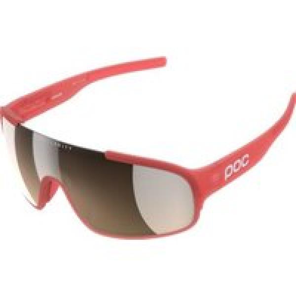 poc crave coral transparant bruin zilver spiegel