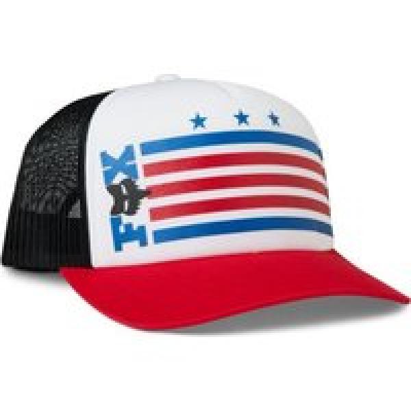 fox unity cap rood wit