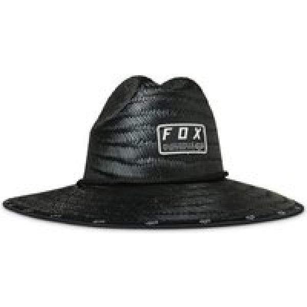 fox non stop straw hat black