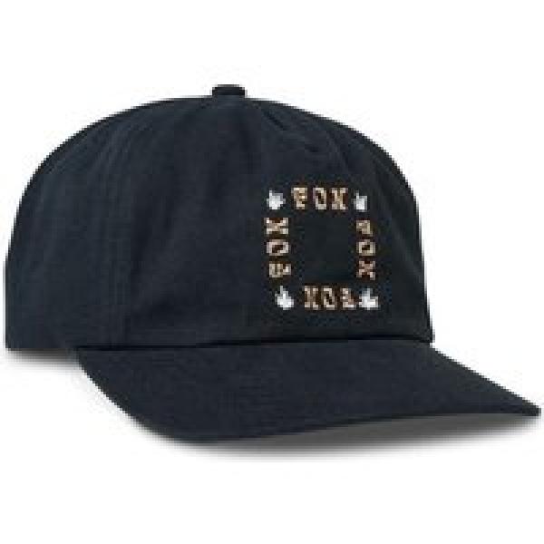 fox hinkley cap zwart