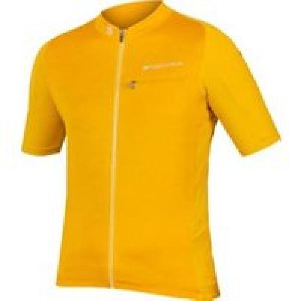 endura gv500 reiver mustard short sleeve jersey