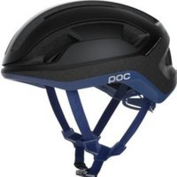 poc omne lite helm zwart matblauw