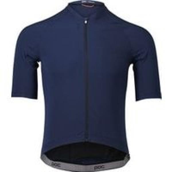 poc raceday turmaline short sleeve jersey navy blue