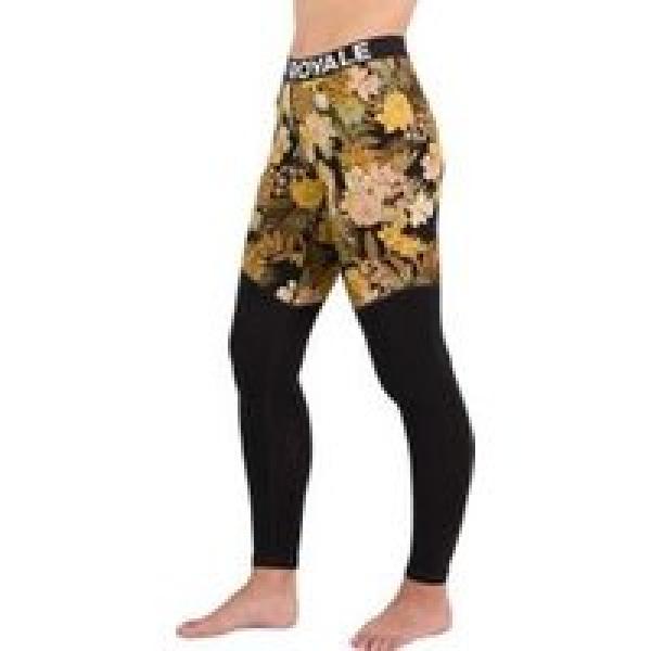 mons royale women s cascade merino flex floral camo legging