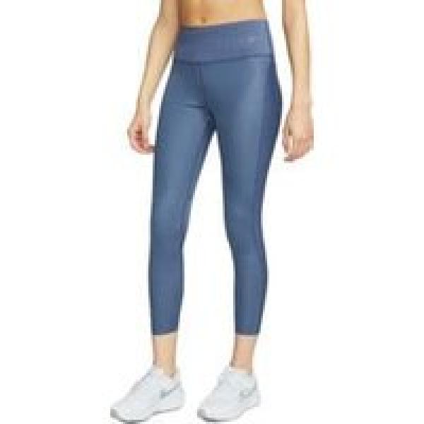 nike dri fit fast 3 4 tights blauw dames