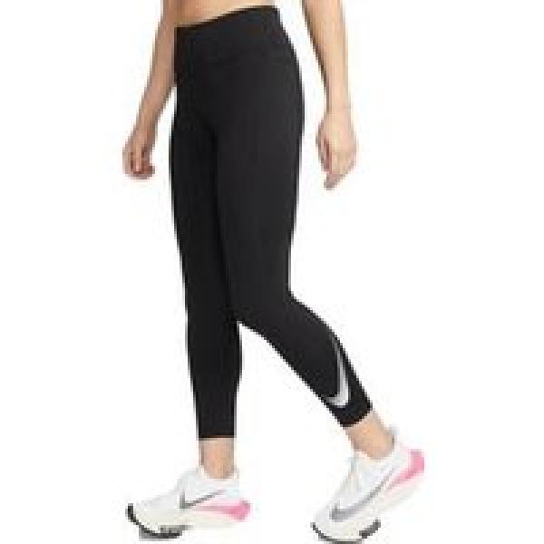 nike swoosh run 3 4 tights zwart dames