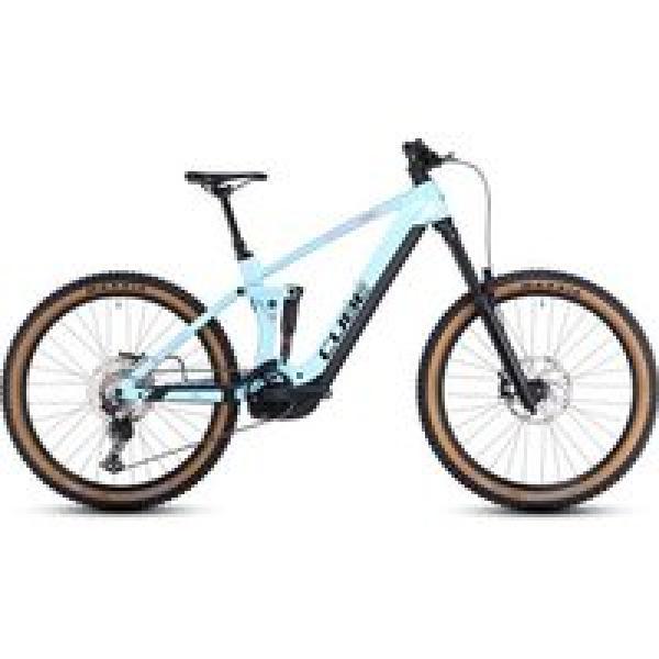 cube stereo hybrid 160 hpc race 625 27 5 electric full suspension mtb shimano deore 12s 625 wh 27 5 ice blue 2023