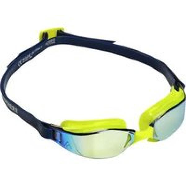 aquasphere xceed blue zwembril blauw gele lenzen