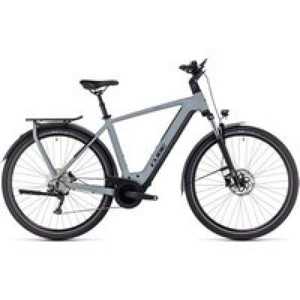 cube kathmandu hybrid one 625 elektrische stadsfiets shimano deore 10s 625 wh 700 mm swamp grey green 2023