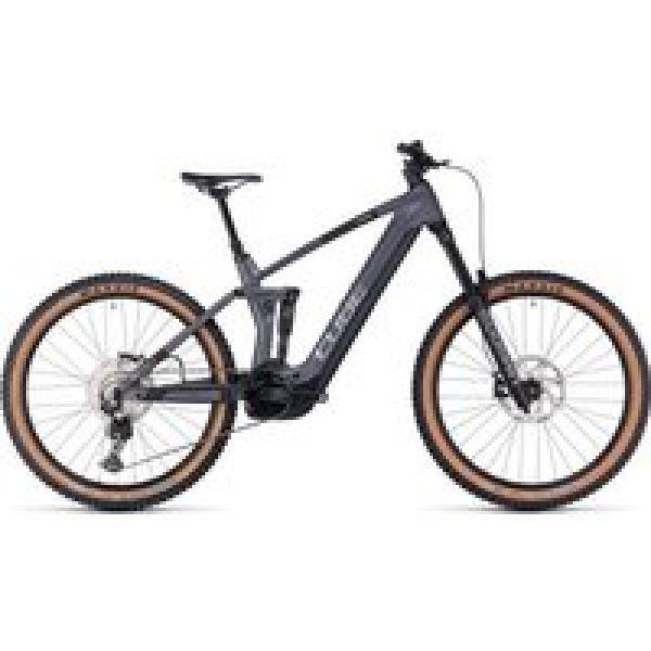 cube stereo hybrid 160 hpc race 625 27 5 electric full suspension mtb shimano deore 12s 625 wh 27 5 grijs metaal 2023