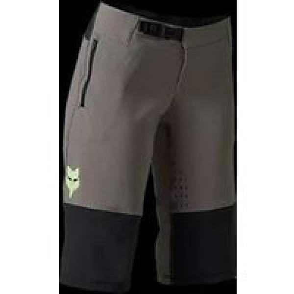 fox defend race women s shorts grey