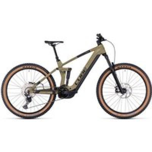 cube stereo hybrid 160 hpc race 625 27 5 electric full suspension mtb shimano deore 12s 625 wh 27 5 olive green 2023