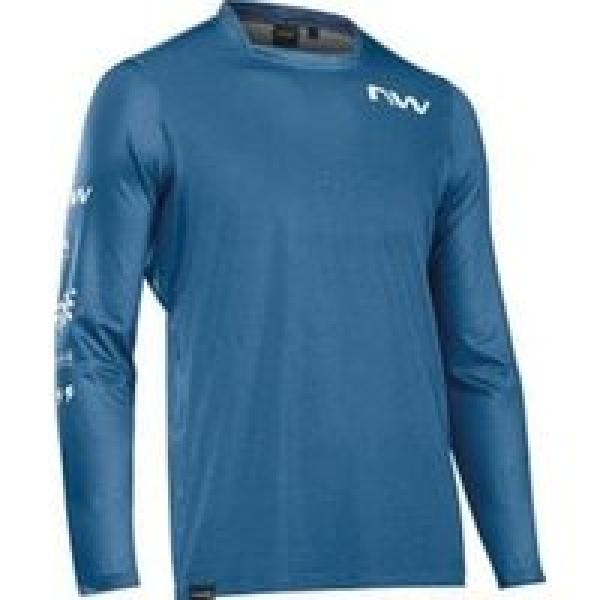 northwave bomb long sleeve jersey blue