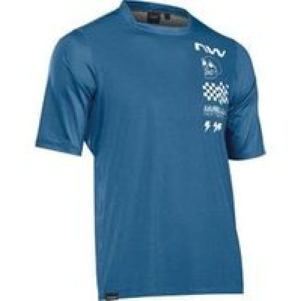 northwave bomb short sleeve jersey blue