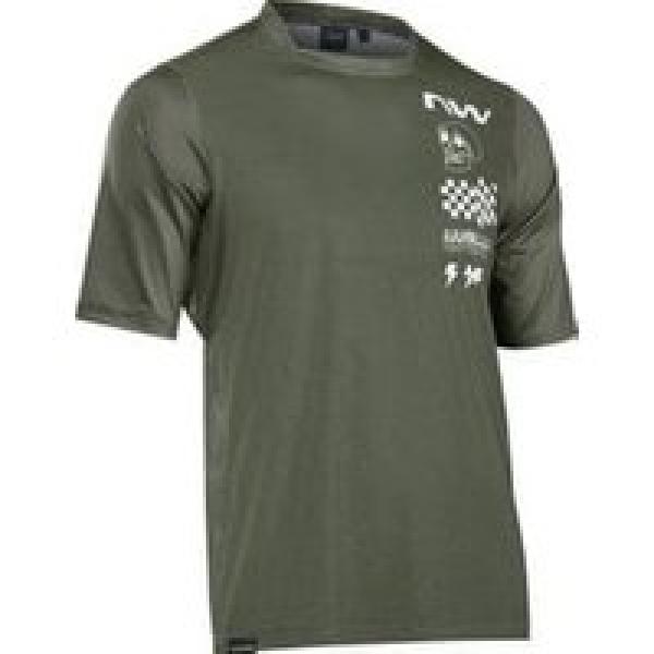 northwave bomb short sleeve jersey green