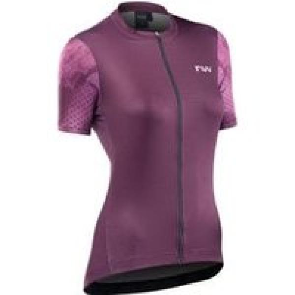 northwave origin women s short sleeve jersey purple