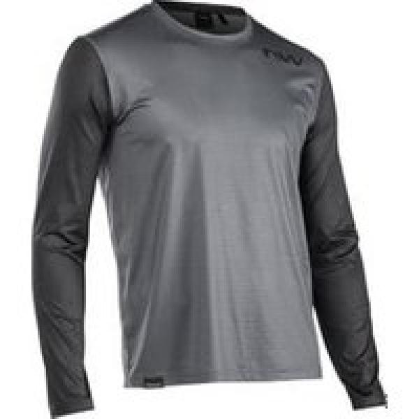 northwave xtrail 2 grijs zwart long sleeve jersey