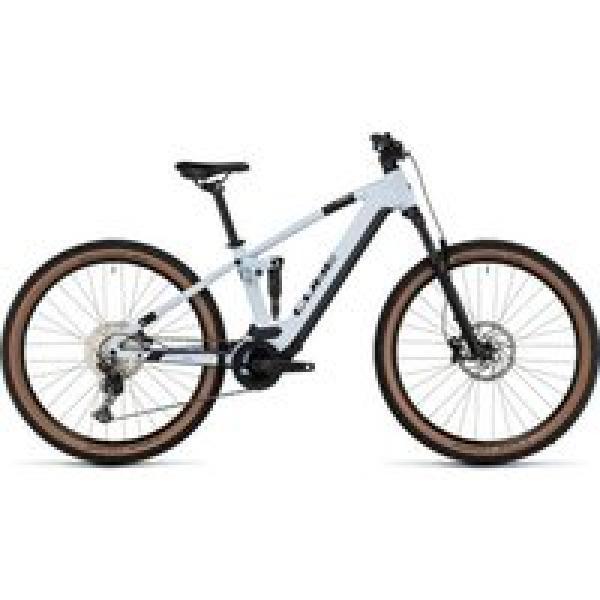 cube stereo hybrid 120 pro 625 electric full suspension mtb shimano deore 12s 625 wh 29 flash white 2023