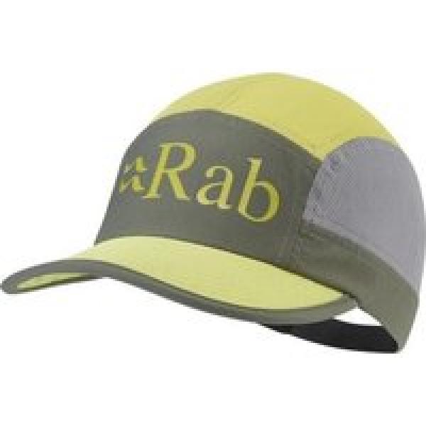 rab momentum unisex cap geel