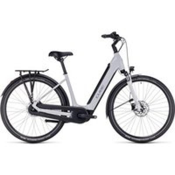 cube supreme hybrid one 400 easy entry elektrische stadsfiets shimano nexus 7s 400 wh 700 mm grijs 2023