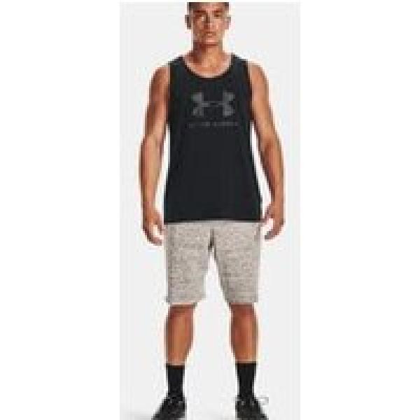 under armour sportstyle logo tank zwart