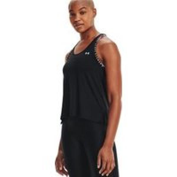 under armour knockout tank top zwart