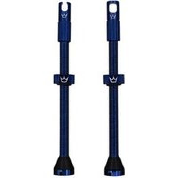 peaty s cnc tubeless valves 80mm dark blue