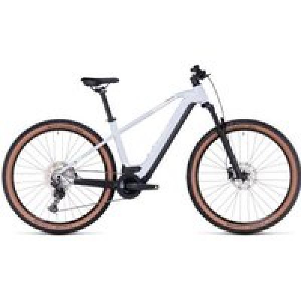 cube reaction hybrid pro 625 electric hardtail mtb shimano deore 11s 625 wh 29 flash white 2023