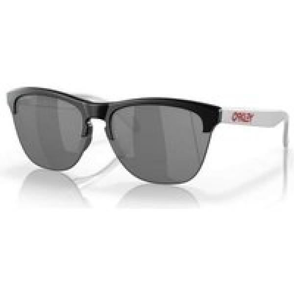 oakley frogskins lite zwart mat prizm zwart ref oo9374 5363