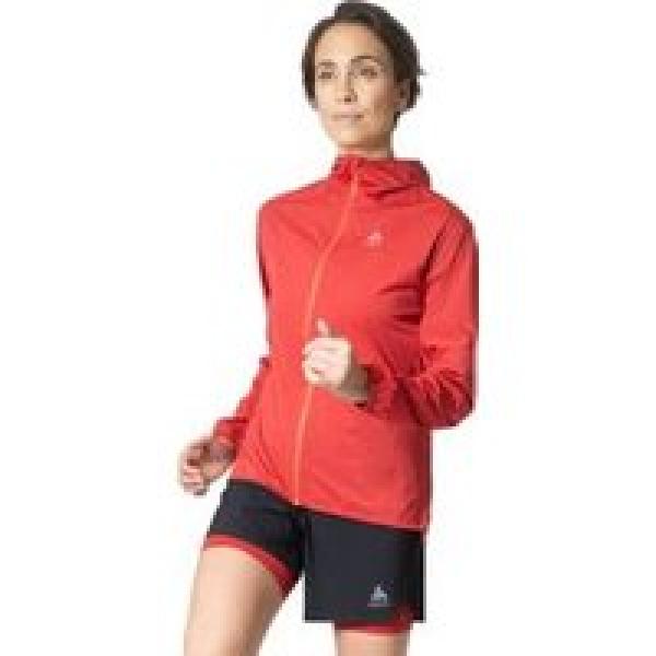 odlo zeroweight waterproof jacket women s red