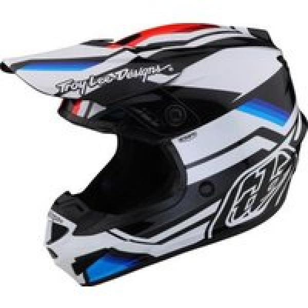 troy lee designs gp apex volgelaatshelm wit blauw