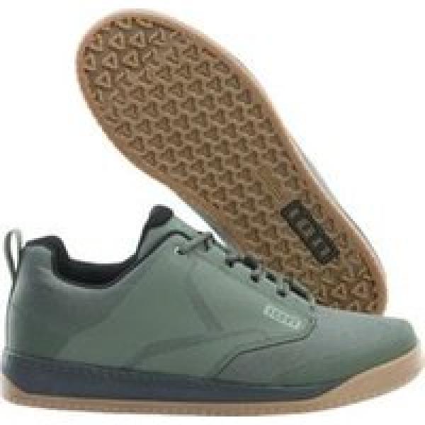 unisex platte trapschoenen ion scrub green