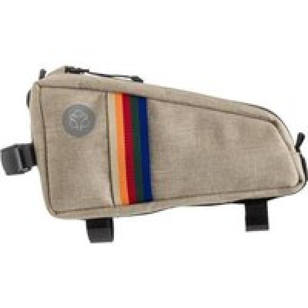 agu top tube frame bag venture 0 7l vintage beige