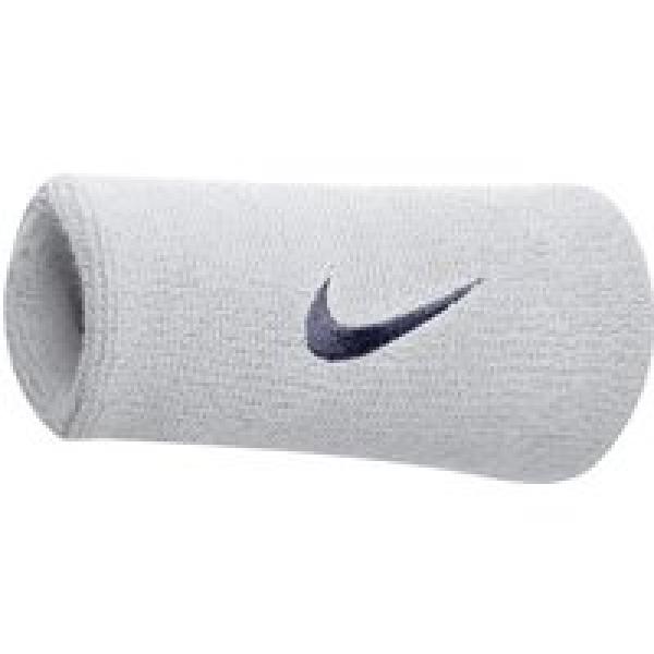 nike swoosh sponge hoofdband doublewide wit unisex