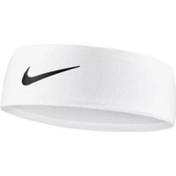 unisex nike fury hoofdband 3 0 breed wit