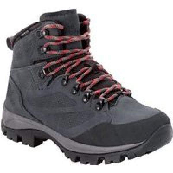 jack wolfskin rebellion texapore mid hiking boots grey