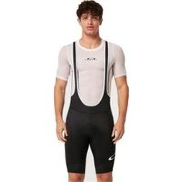 oakley endurance mix bib short zwart wit