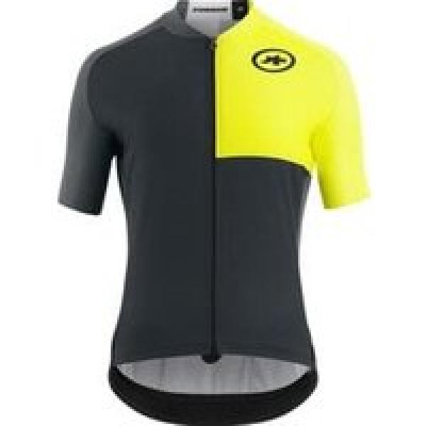 assos mille gt jersey c2 evo stahlstern geel