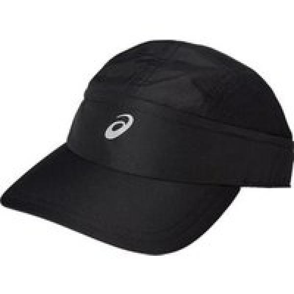 asics visor cap zwart