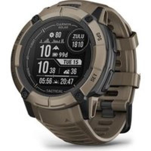 garmin instinct 2x solar tactical edition gps horloge coyote tan