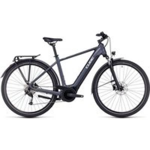 cube touring hybrid one 625 elektrische hybride fiets shimano alivio 9s 625 wh 700 mm grijs 2023