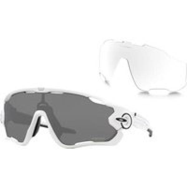 oakley jawbreaker white mat prizm black goggles ref oo9290 76